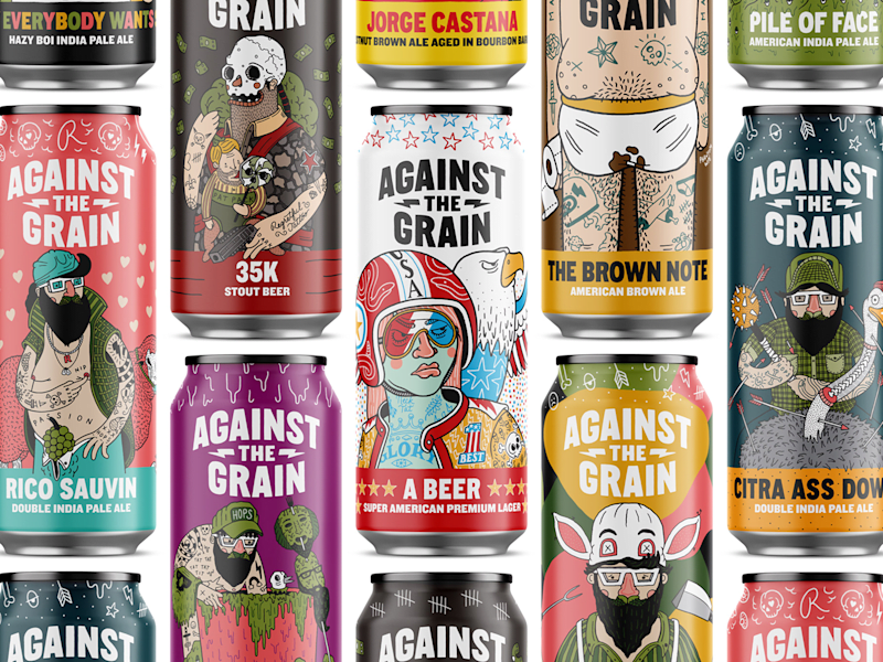 Cover image for Branding and Package Design for a Brewery