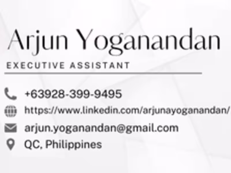 Cover image for Executive Assistance