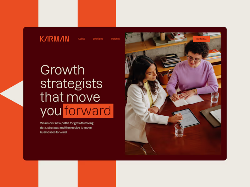 Cover image for Web Design for Karman.ch