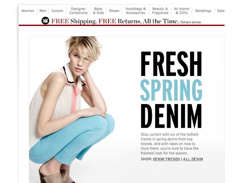 Cover image for Web Design - Nordstrom