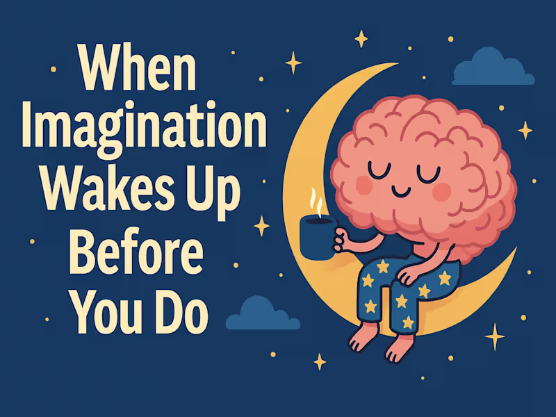 Cover image for Your Brain Is a Storyteller. You’re Just the One Typing.