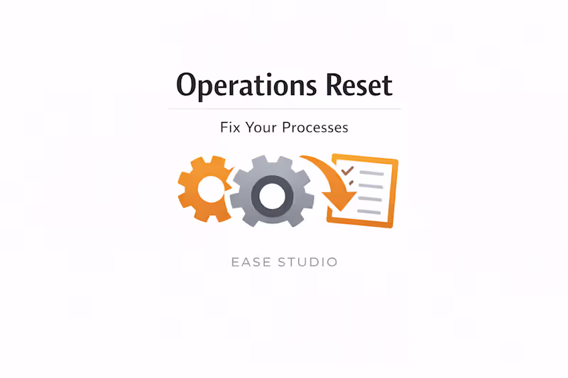 Cover image for Operations Reset