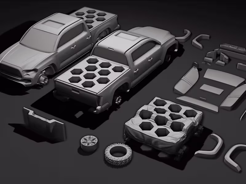 Cover image for Awesome 3d print ready models and assets, clean, repair