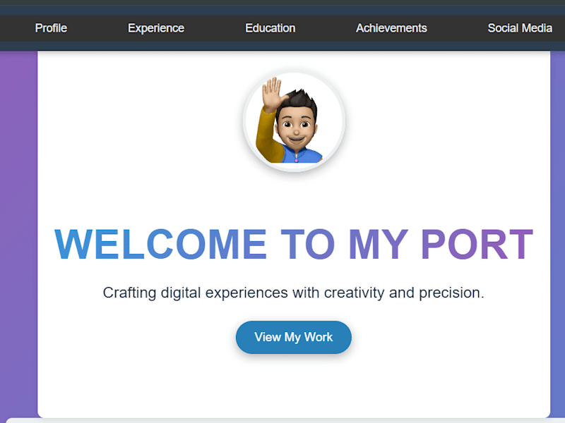 Cover image for Portfolio