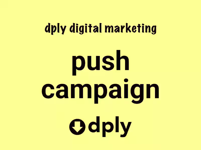 Cover image for push by dply