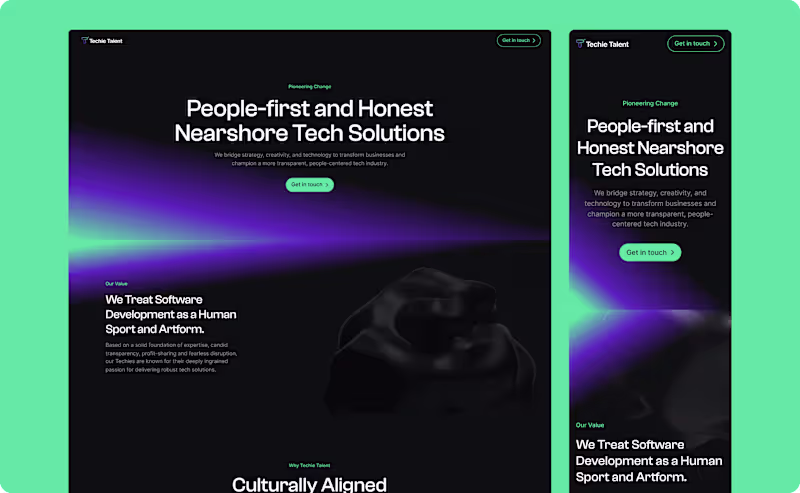 Cover image for Techie Talent