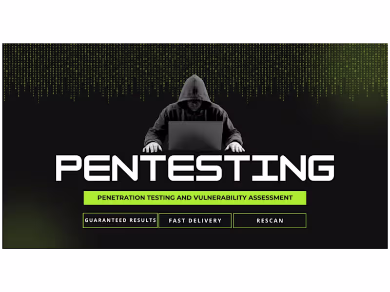 Cover image for Web App Penetration Testing & Security Audit