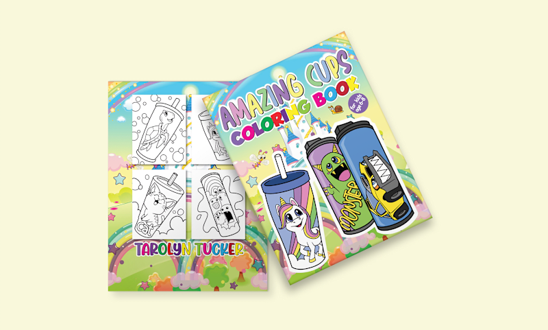 Cover image for Coloring & Activity Books Cover From Fiverr Client on Behance