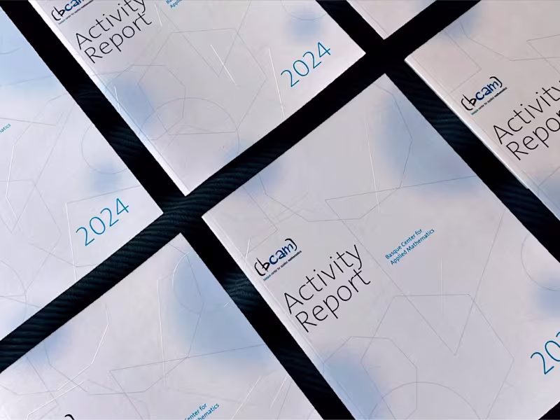 Cover image for BCAM Annual Report Design