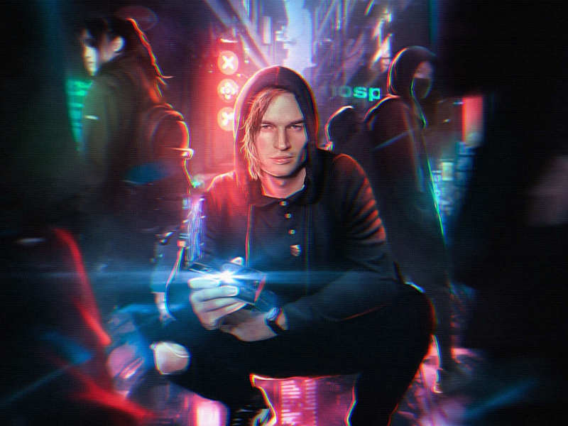 Cover image for Cyber city