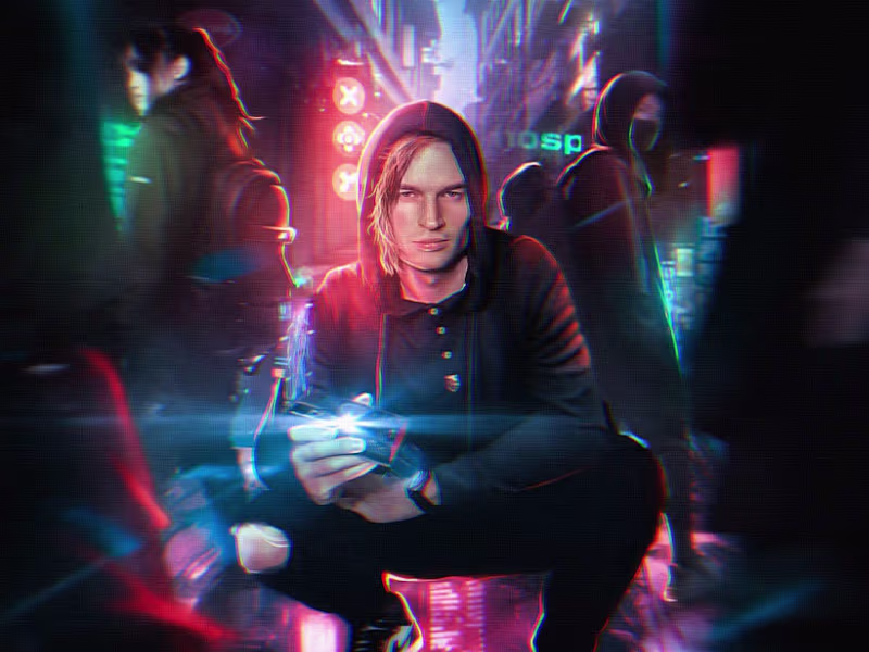 Cover image for Cyber city