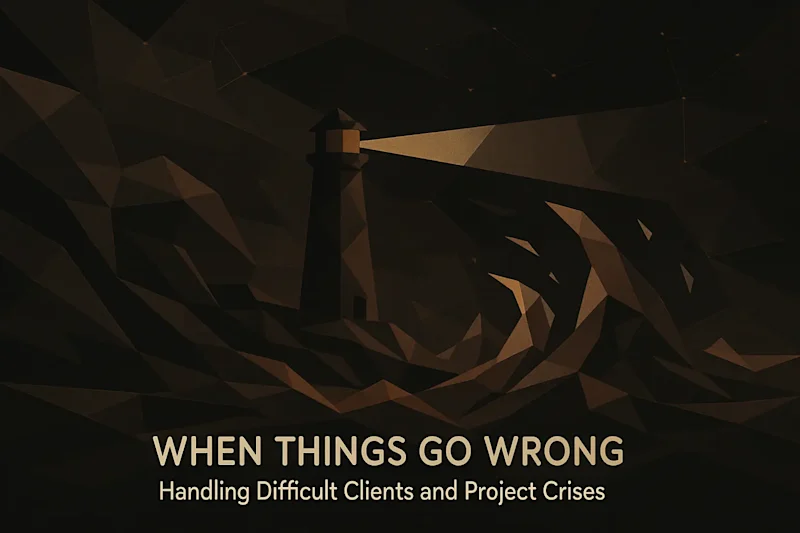 Cover image for When Things Go Wrong: Handling Difficult Clients and Project Crises