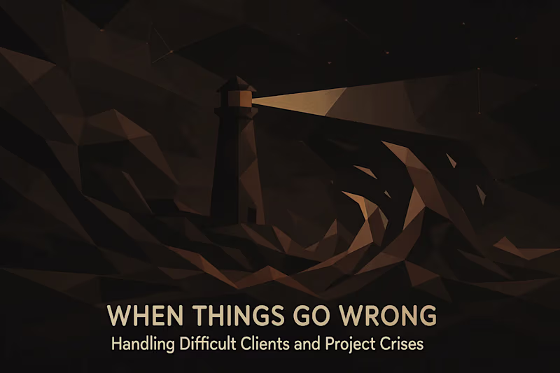 Cover image for When Things Go Wrong: Handling Difficult Clients and Project Crises