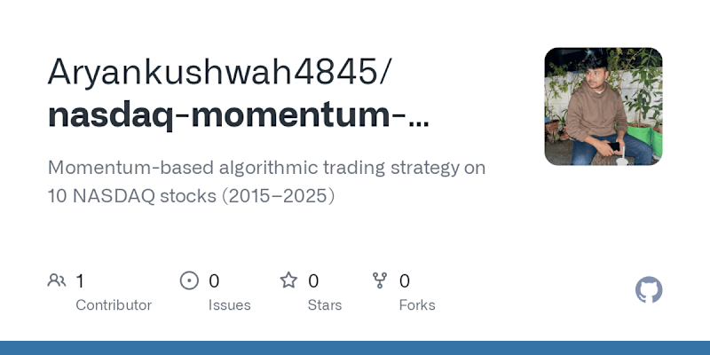 Cover image for NASDAQ Momentum Trading Strategy