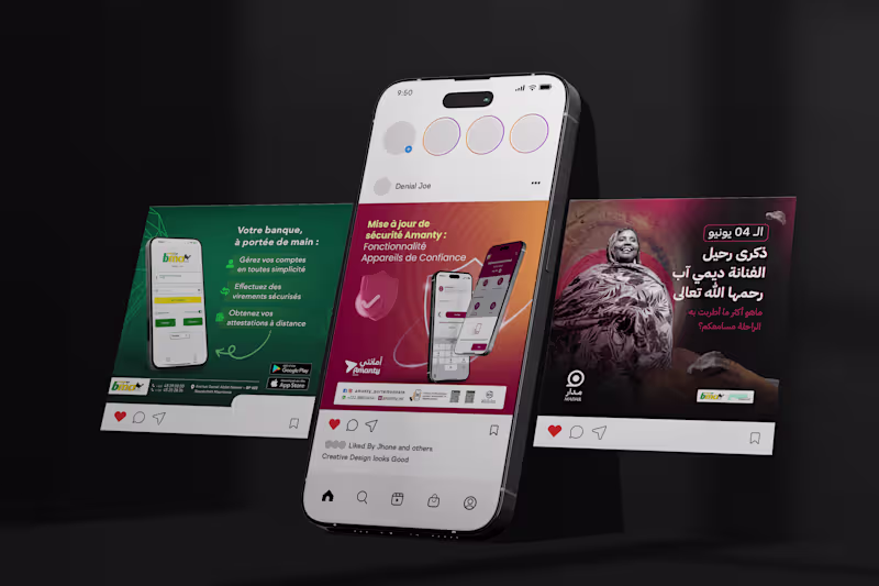 Cover image for Social Media Posts Design 