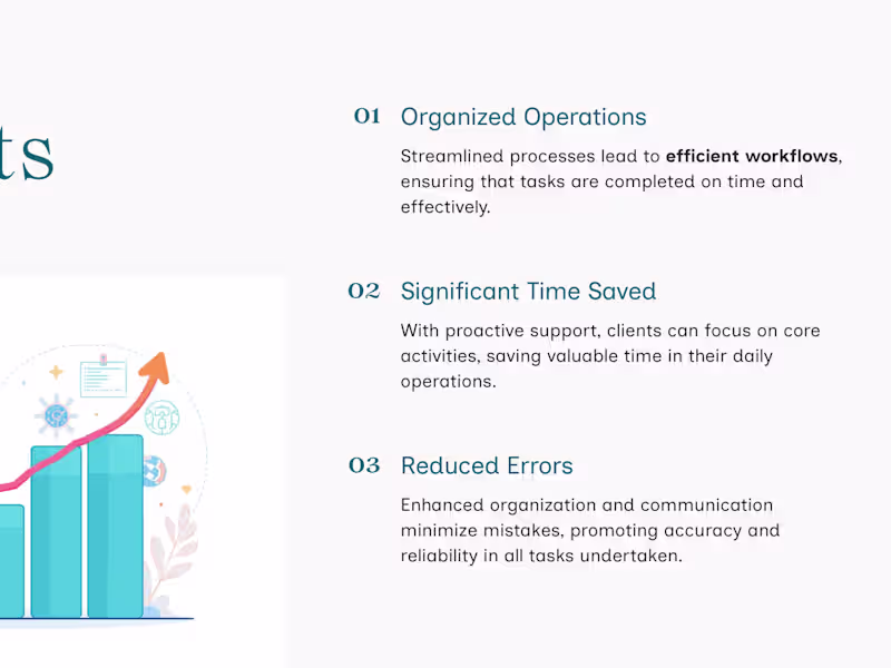 Cover image for I help busy entrepreneurs, and professionals stay organized.