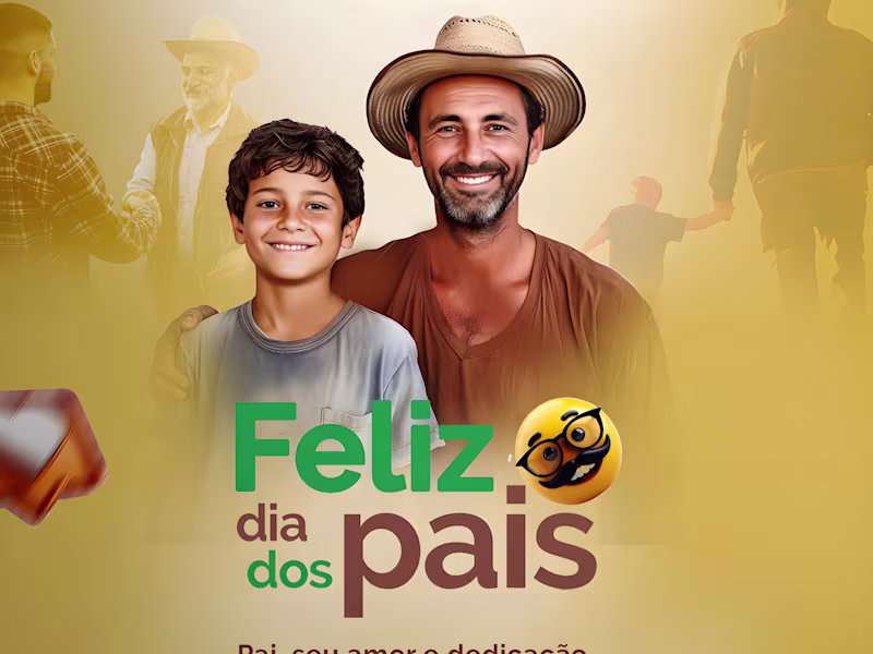 Cover image for Father’s Day Campaign Design for Fazendão Farm Supply Store