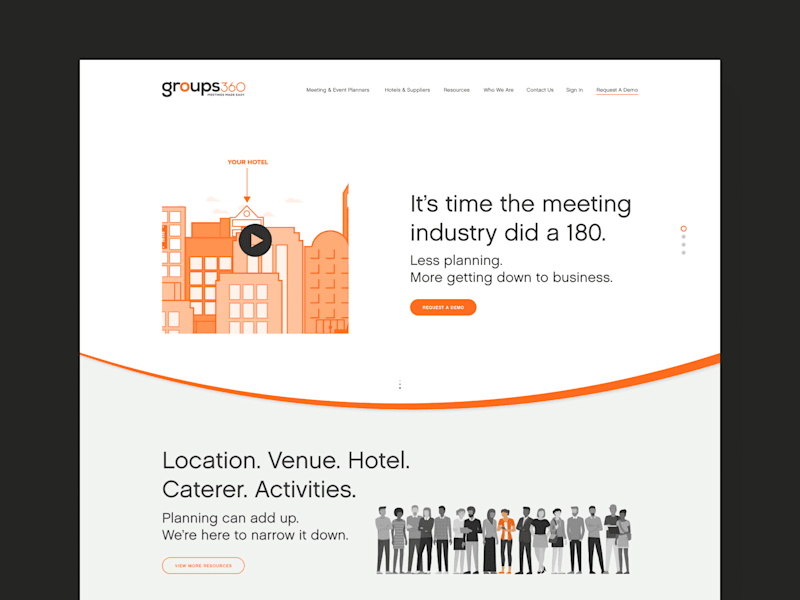 Cover image for Landing Page: Discovery + Design