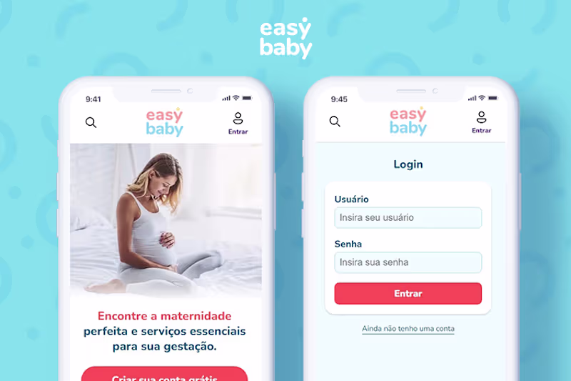 Cover image for Easy Baby