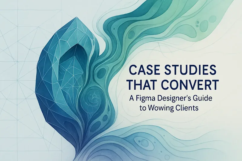 Cover image for Case Studies That Convert: A Figma Designer's Guide to Wowing Clients