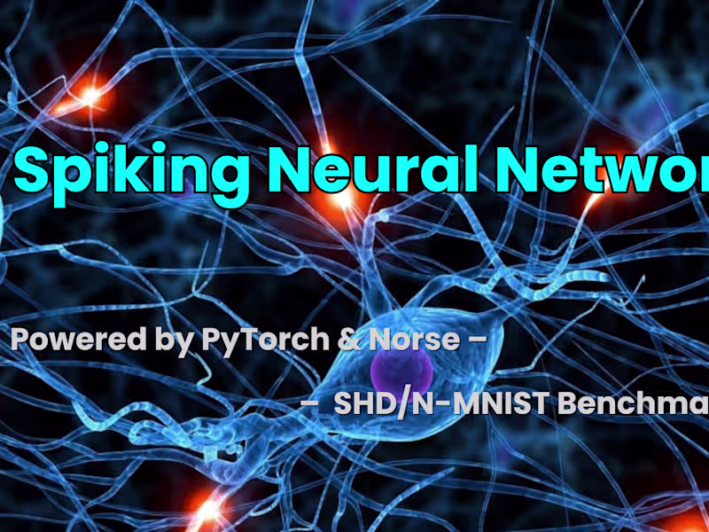 Cover image for Spiking Neural Networks with PyTorch & Norse