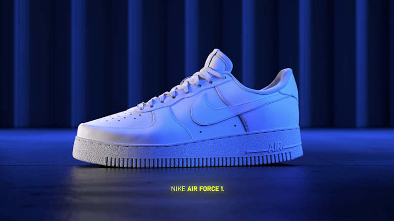 Cover image for Nike Air Force 1 | 3D Animation
