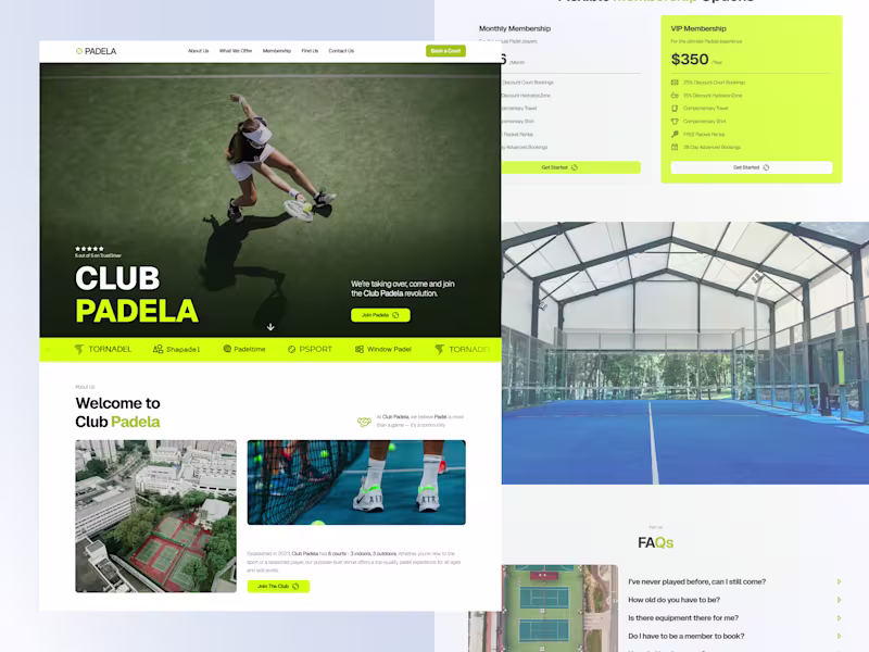 Cover image for Fresh off the court, the design court! 🎾 Thrilled to share ...