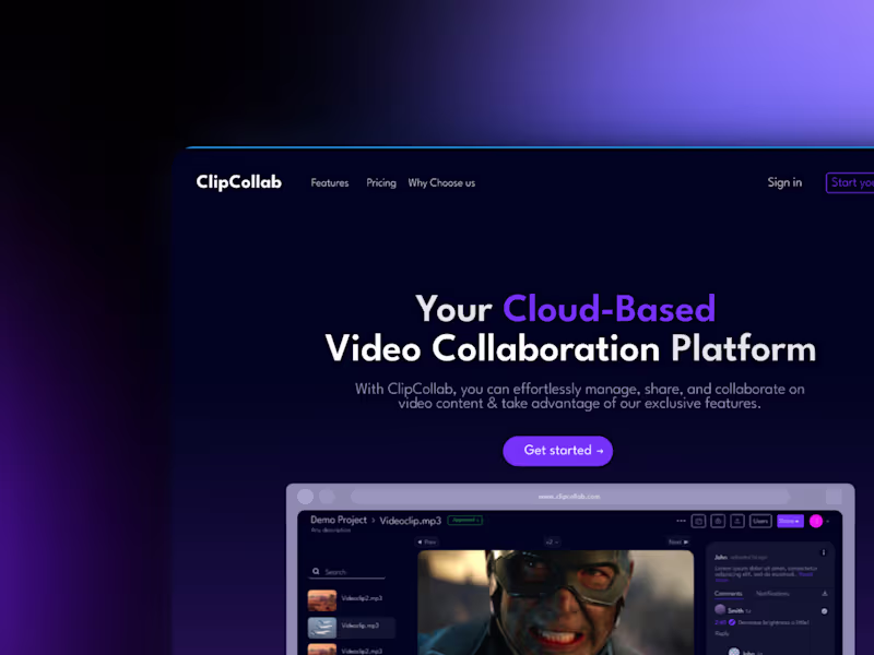 Cover image for Clipcollab - Collaborative Video Editing Platform
