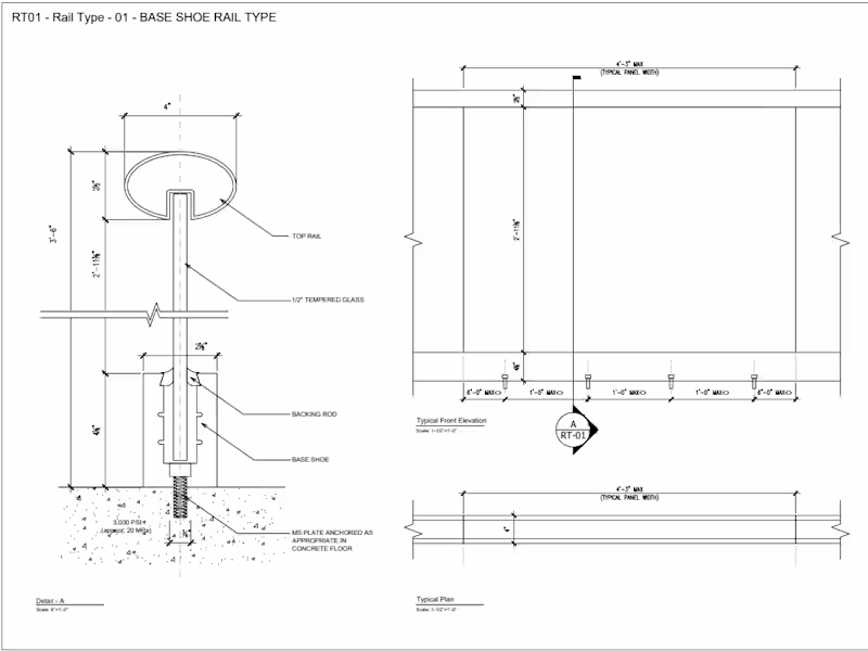 Cover image for draft shop drawings for door, windows, millwork & furniture