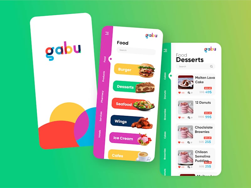 Cover image for Gabu food delivery app