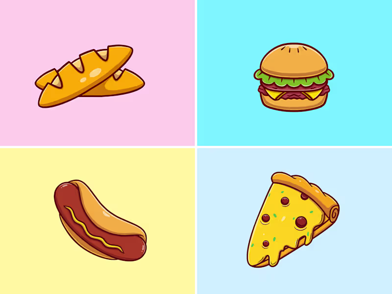 Cover image for Food Illustration :: Behance