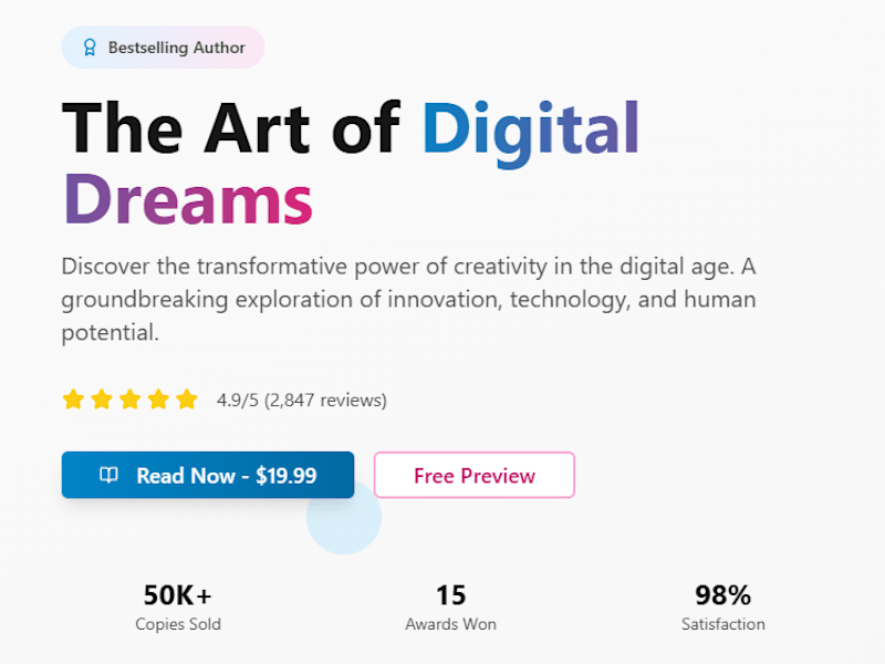 Cover image for The Art of Digital Dreams