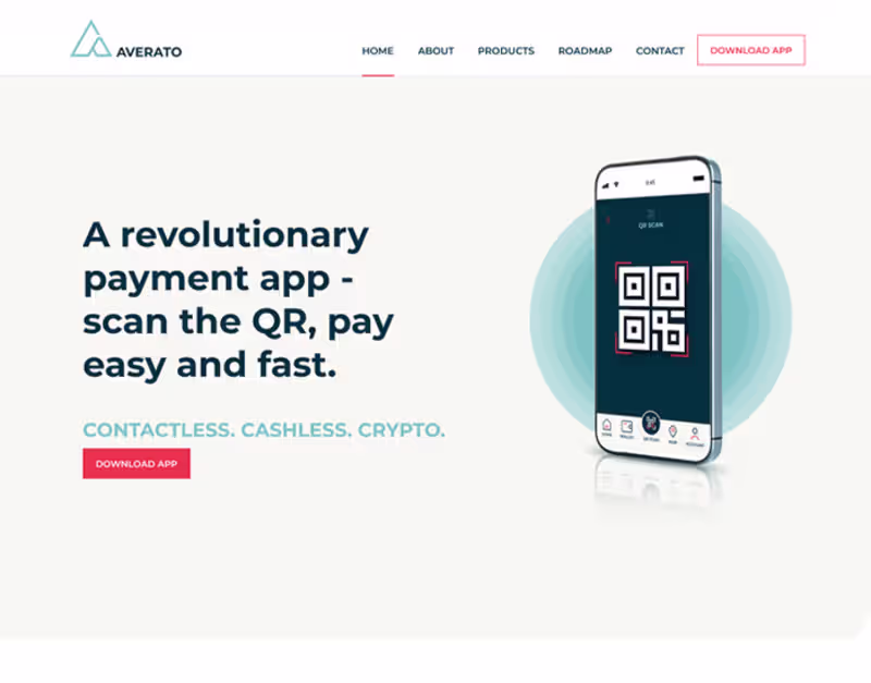 Cover image for Averato Website on Behance