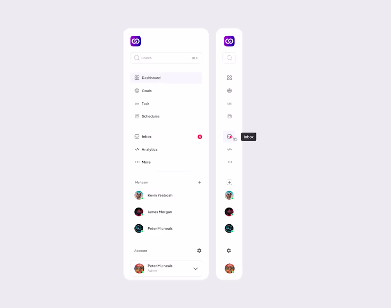 Cover image for CRM Navigation Bar Concept