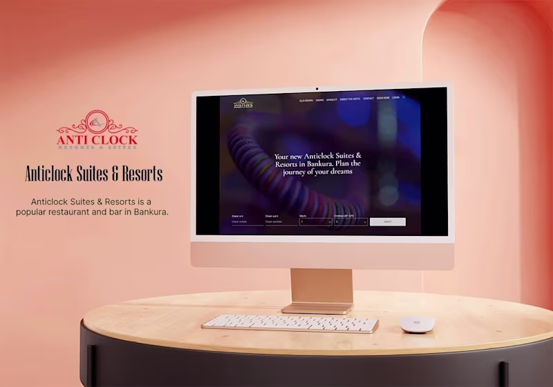 Cover image for Digital Marketing & Brand Development for Anticlock Suites