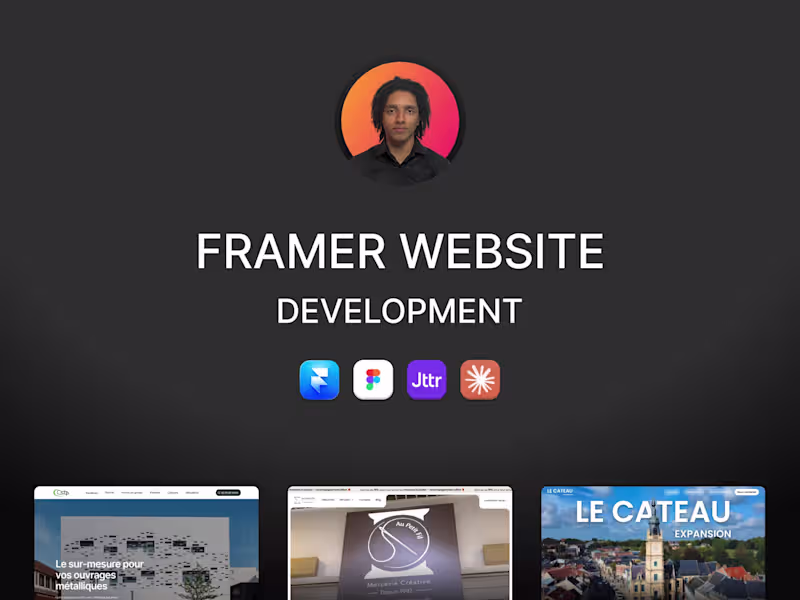 Cover image for Framer • Website (Development )
