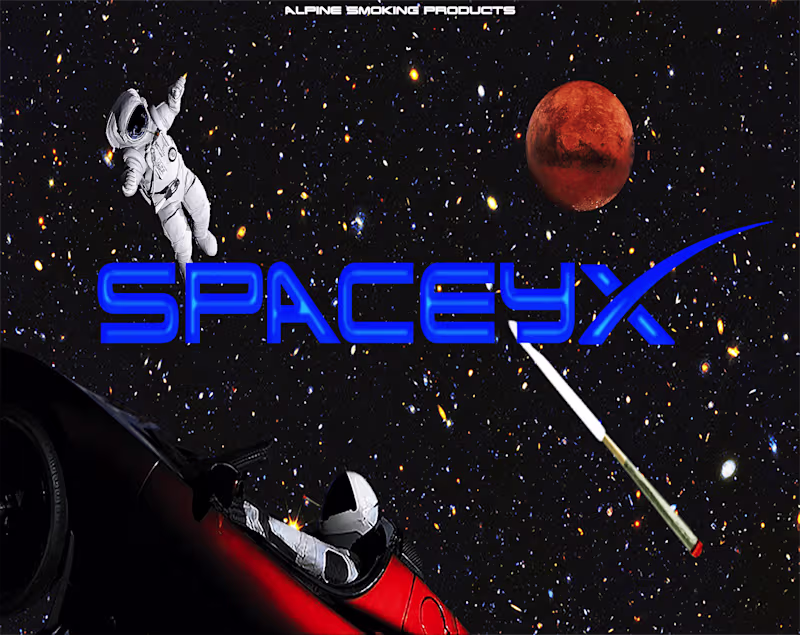 Cover image for Spacey-X Rolling Tray Design
