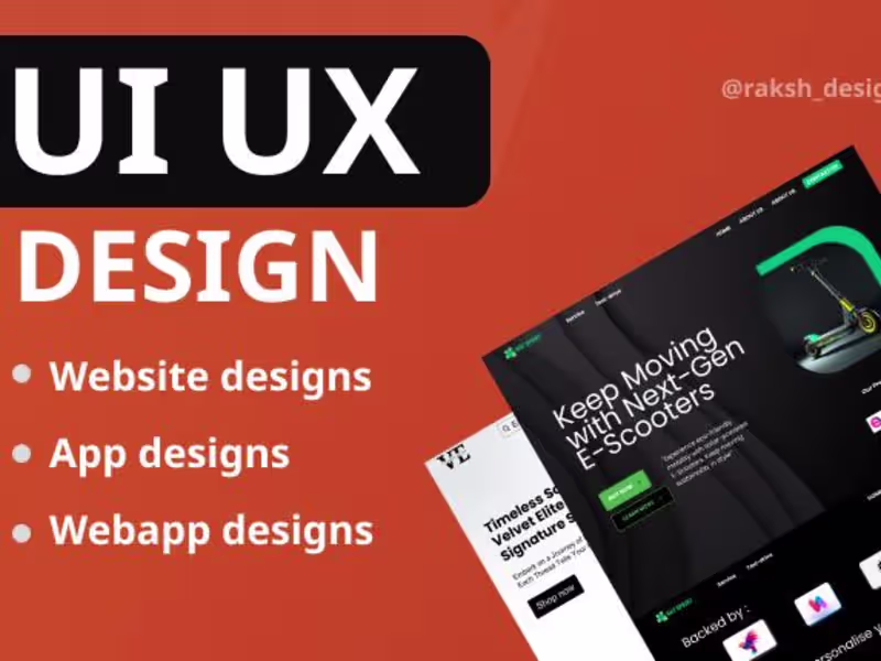 Cover image for Website redesign 