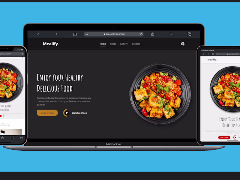 Cover image for Landing Page