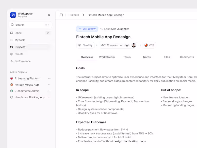 Cover image for Project Details Design ✨ How a project details view can redu...