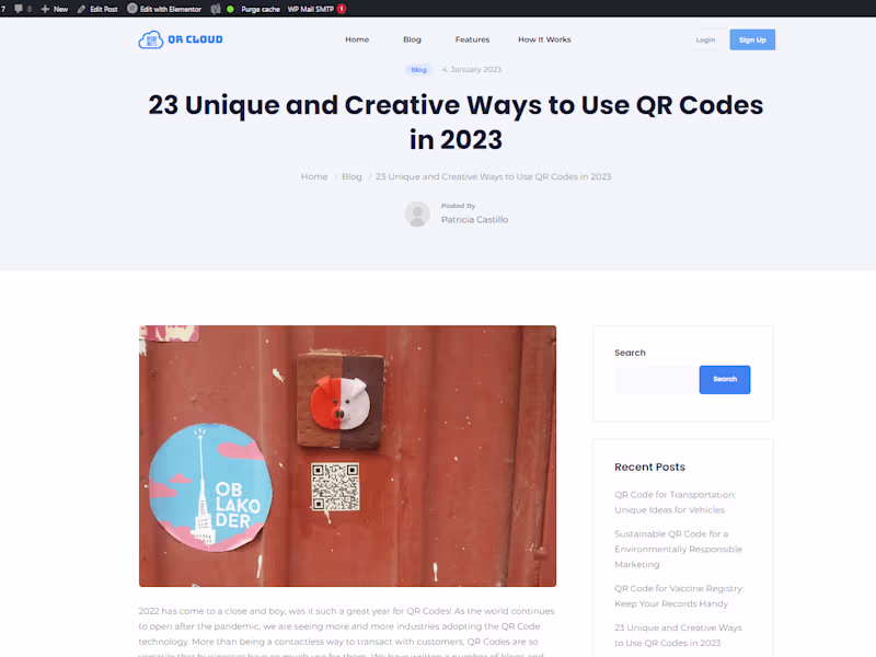 Cover image for 23 Unique and Creative Ways to Use QR Codes in 2023