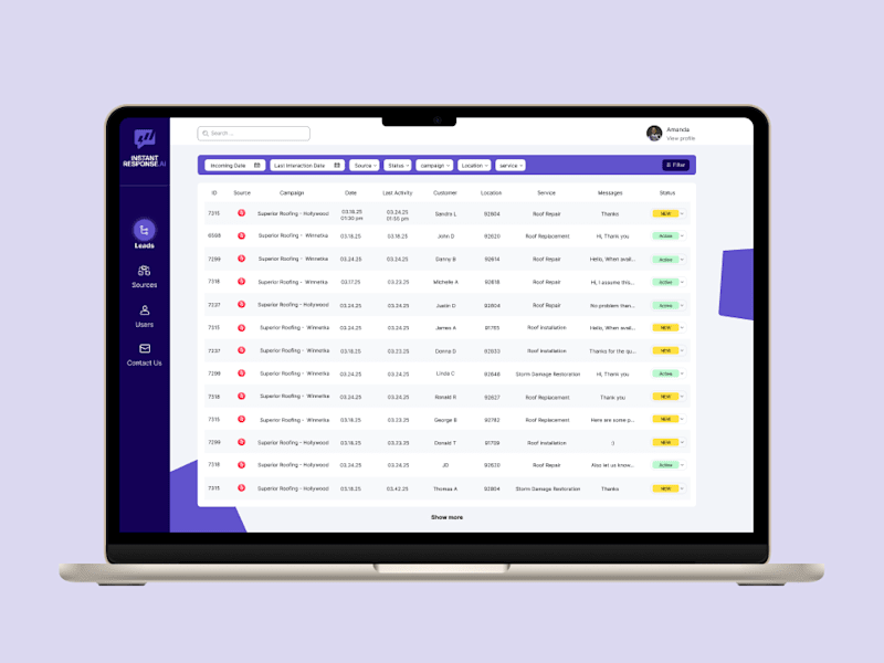 Cover image for Martech AI Lead Management platform