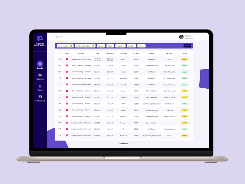 Cover image for Martech AI Lead Management platform