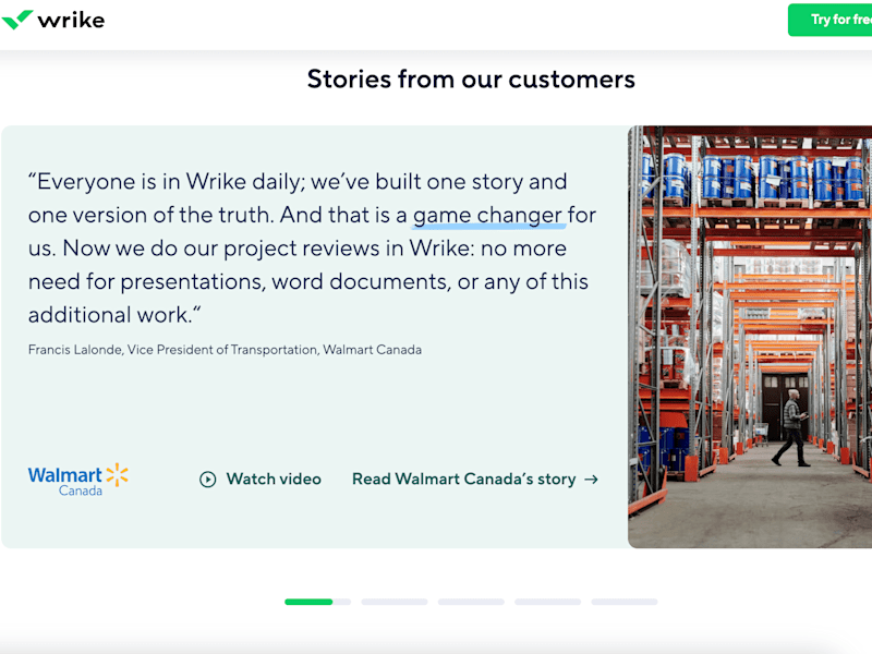 Cover image for Versatile & Robust Project Management Software | Wrike