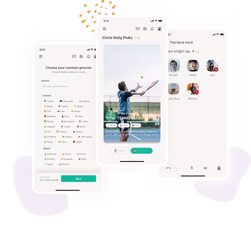Cover image for Social Circles Matchmaking App