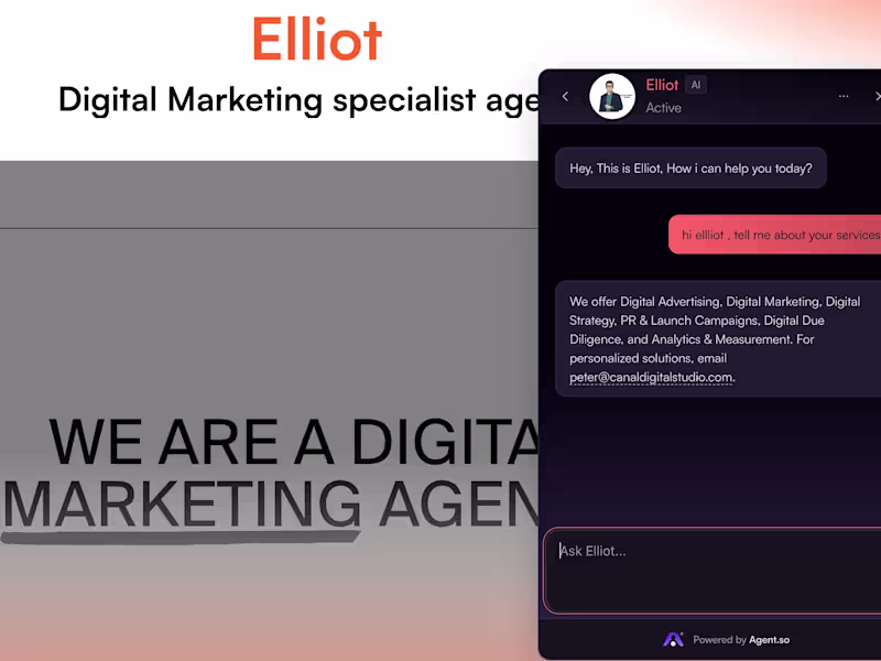 Cover image for AI Powered Marketing Agent 