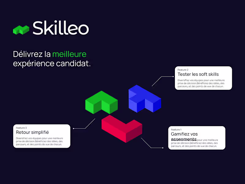 Cover image for Skilleo – Rebranding, UX/UI & Back-Office Redesign
