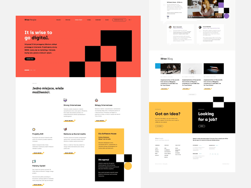 Cover image for Modern Landing Page for Wise People