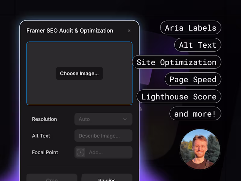 Cover image for Framer SEO Audit & Optimization
