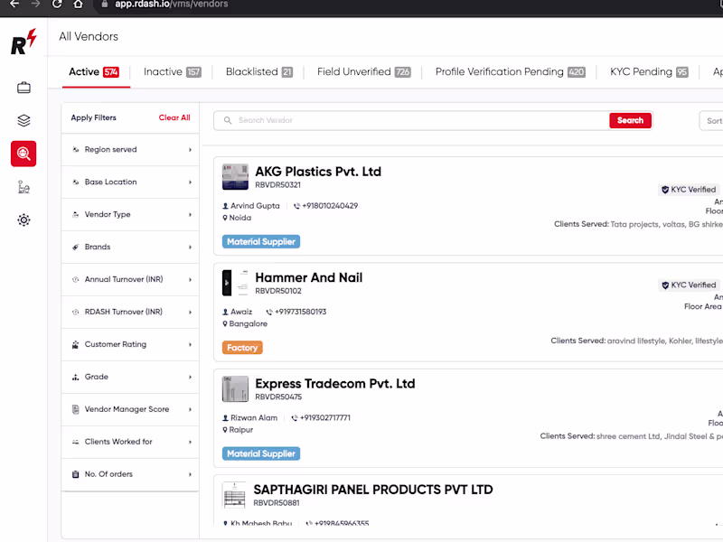 Cover image for UI Engineering: Building A Vendor Management System